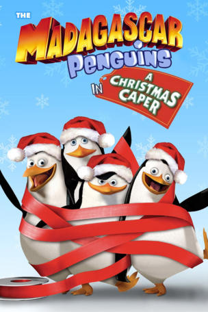 Madagascar Penguins in a Christmas Caper